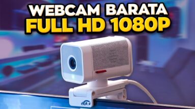 WEBCAM BOA e BARATA de VERDADE que GRAVA FULL HD 1080P - Review Aicoco AC400