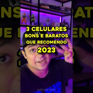 CELULARES BONS que FICARAM BARATOS em 2023! 😎