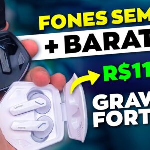 Top 5 FONES BLUETOOTH SEM FIO para COMPRAR em 2023 - BOM E BARATO!!!