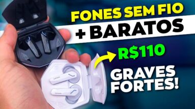 Top 5 FONES BLUETOOTH SEM FIO para COMPRAR em 2023 - BOM E BARATO!!!