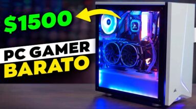 O MELHOR PC Gamer BARATO até R$1500 para MONTAR em 2023 e RODAR TUDO NO ULTRA!!