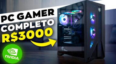 O MELHOR PC Gamer BARATO até R$3000 para RODAR TUDO em 2023!!! (MELHOR OPÇÃO)