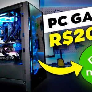 O MELHOR PC Gamer BARATO até R$2000 - Completo RODA TUDO (2023)