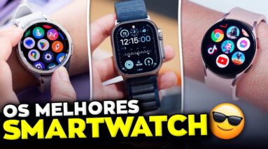 TOP 5 Smartwatch BARATO com NFC e GPS até R$250 🔥 Responde WhatsApp, Toca Música etc
