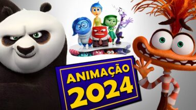 8 FILMES DE ANIMAÇÃO MAIS ESPERADOS DE 2024