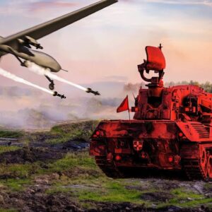Drones kamikaze Russos Rivais do Gepard