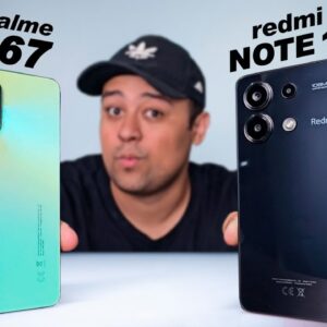 realme C67 vs Redmi Note 13 - Qual é MELHOR em 2024??
